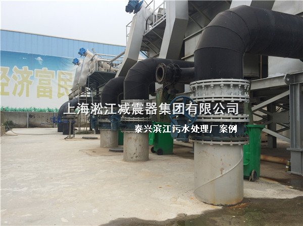 泰興橡膠接頭，污水處理廠橡膠接頭，泰興污水處理廠橡膠接頭