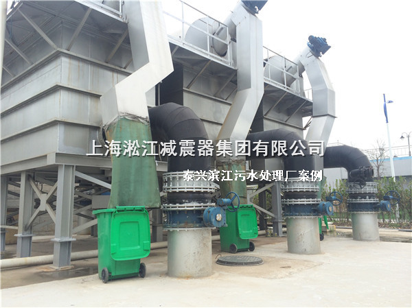泰興橡膠接頭，污水處理廠橡膠接頭，泰興污水處理廠橡膠接頭